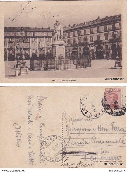 ASTI: PIAZZA ALFIERI    1924