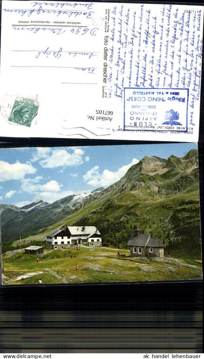 667105,Zufallhütte Rifugio Nino Corsi Martelltal Martell Italy