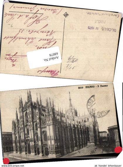 68078,MIlano Milan Duomo