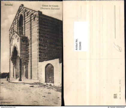 722449 Brindisi Chiesa del Casale Brindisi