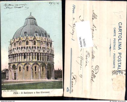 722471 Pisa Battistero San Giovanni Pisa Provinz Pisa