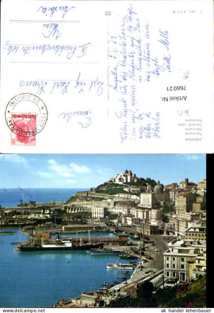 766021 Ancona Panorama Provinz Ancona Italy