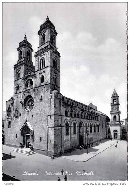 ALTAMURA (Apulien,Bari), Cattedrale (Mon.Nazionale), Fotokarte