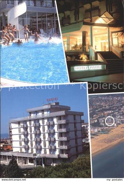 Bibione Hotel Parigi Schwimmbad