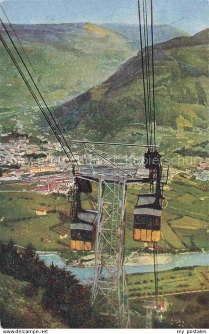 Bozen  BOLZANO Suedtirol IT Schwebebahn Bozen Kohlera