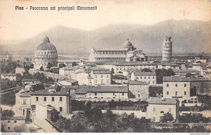 Br35421 Pisa Panorama col Principali Monumenti italy
