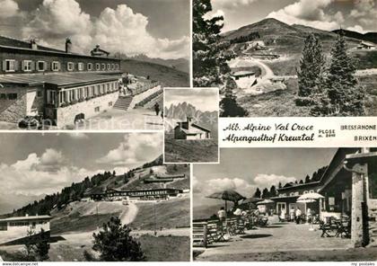 Brixen Suedtirol Alpengasthof Kreuztal