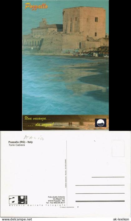 Cartoline Pozzallo Torre Cabrera 1975