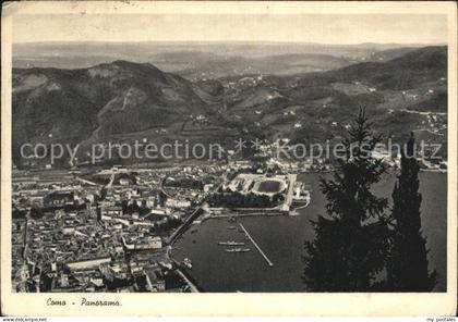 Como Lago di Como Fliegeraufnahme