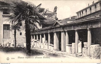 CPA Museo lapidario Musea Maffei