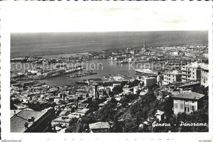 Genova Genua Liguria mit Hafen