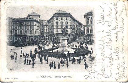 Genova Genua Liguria Piazza Corvetto