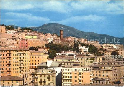 Genova Genua Liguria Ringgraben Berg