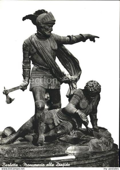 Italien Italia Italy Barletta Monument