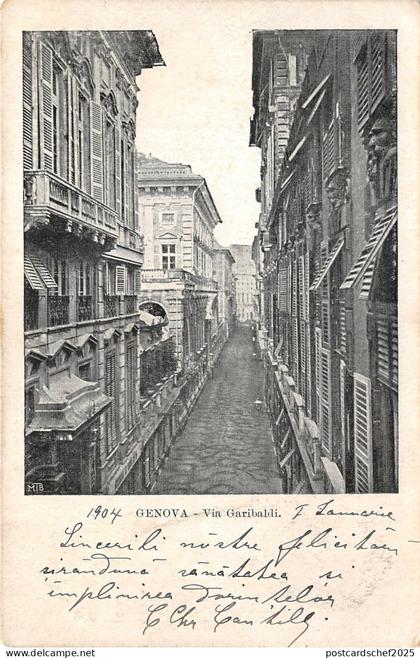 Lot 82 italy genova via garibaldi genoa sent to Ploiesti