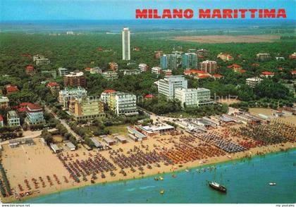 MILANO MARITTIMA Emilia-Romagna IT Fliegeraufnahme