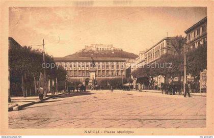 NAPOLI Neapel Naples IT Piazza Municipio