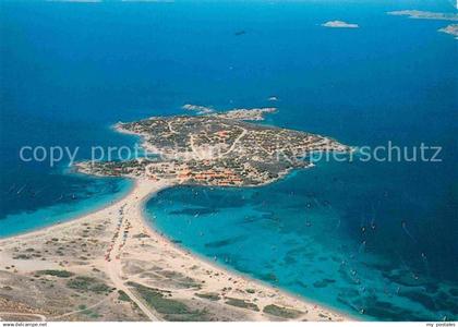 Palau Sardegna Camping Isola dei Gabbiani Fliegeraufnahme