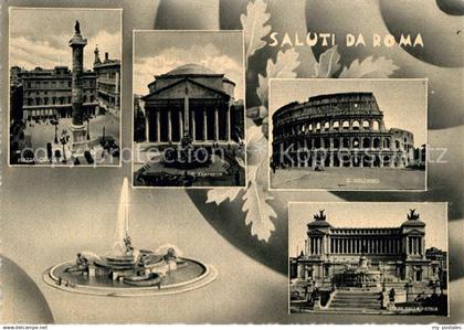 Roma Rom Piazza Colonia Pentheon Colosseo Altare della Patria
