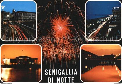 Senigallia Feuerwerk Gebaeude