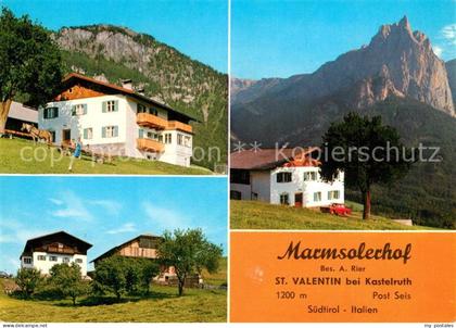 St Valentin Haide Vinschgau Marmsolerhof Gaestehaus Dolomiten