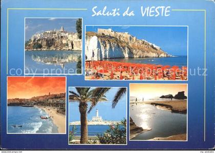 Vieste Foggia Steilkuesste Leuchtturm Foggia