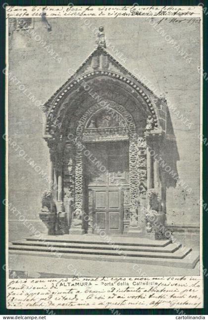Bari Altamura Cattedrale cartolina XB3050