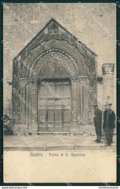 Bari Andria Porta Sant'Agostino cartolina MT2597
