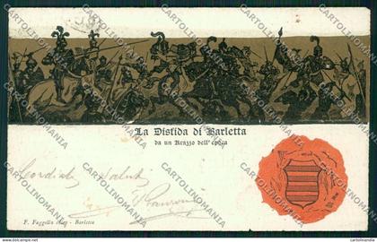 Bari Barletta cartolina QQ4621