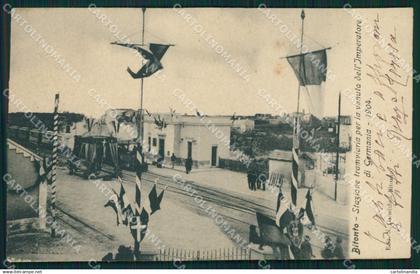 Bari Bitonto Stazione cartolina XB3309