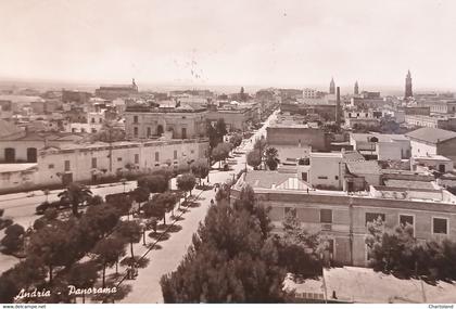 Cartolina - Andria ( Bari ) - Panorama - 1956