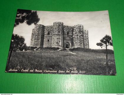 Cartolina Andria - Castel del Monte 1956