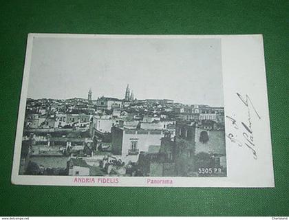 Cartolina Andria Fidelis - Panorama 1905