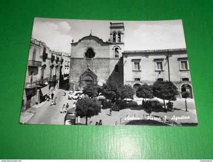 Cartolina Andria - Piazza S. Agostino 1965