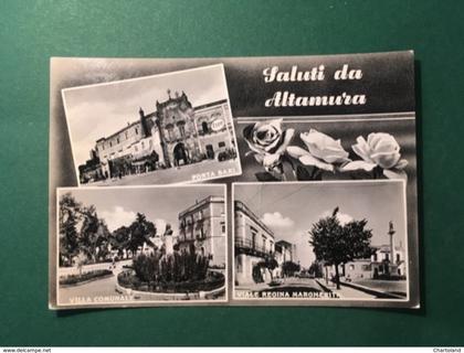 Cartolina Saluti Da Altamura - Porta Bari - Villa Comunale - 1966