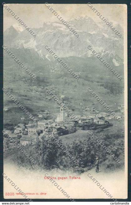 Belluno Cortina cartolina MV4526