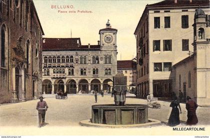 BELLUNO: PIAZZA DELLA PREFETTURA