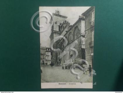 Cartolina Benevento - Cattedrale - 1916