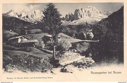 Italia - BOLZANO - Rosengarten bei Bozen