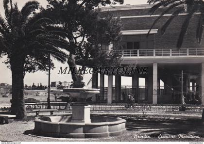 BRINDISI: Stazione Marittima    1951