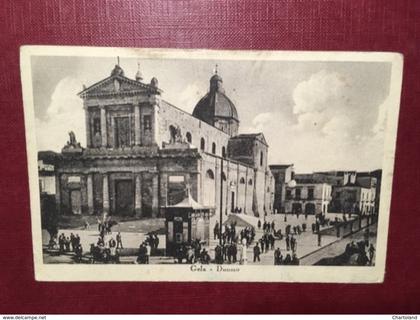 Cartolina Gela - Duomo - 1902 ca