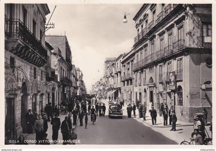 GELA: Corso Vittorio Emanuele  1953