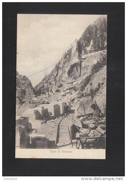 Cartolina Cave di Carrara