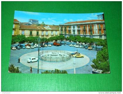 Cartolina Aversa - Piazza V. Emanuele 1972