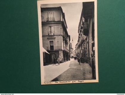 Cartolina Aversa - Via Umberto I Già Seggio - 1965 ca.