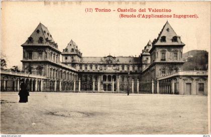 CPA TORINO Castello del Valentino ITALY (540432)