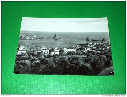 Cartolina Acireale - Dintorni Acitrezza - Scorcio panoramico 1955 ca