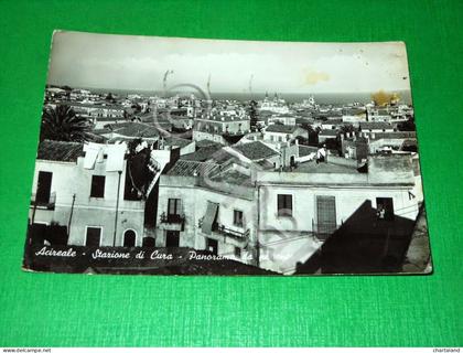 Cartolina Acireale - Panorama da ponente 1955 ca