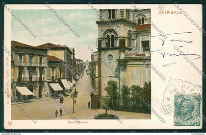 Catania Acireale cartolina QK4826