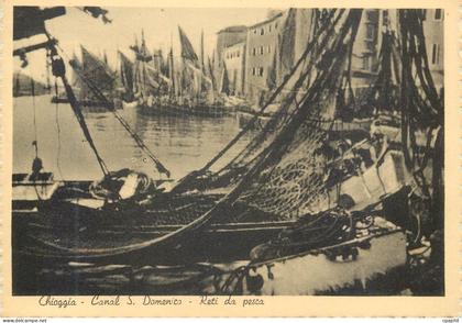 CPM Chioggia - Canal S.Domenico Reti da pesca Bateaux de peche
